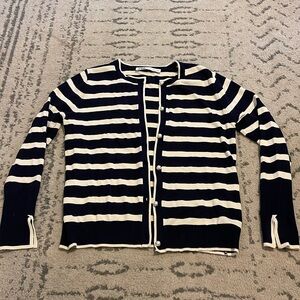 Zara striped cardigan